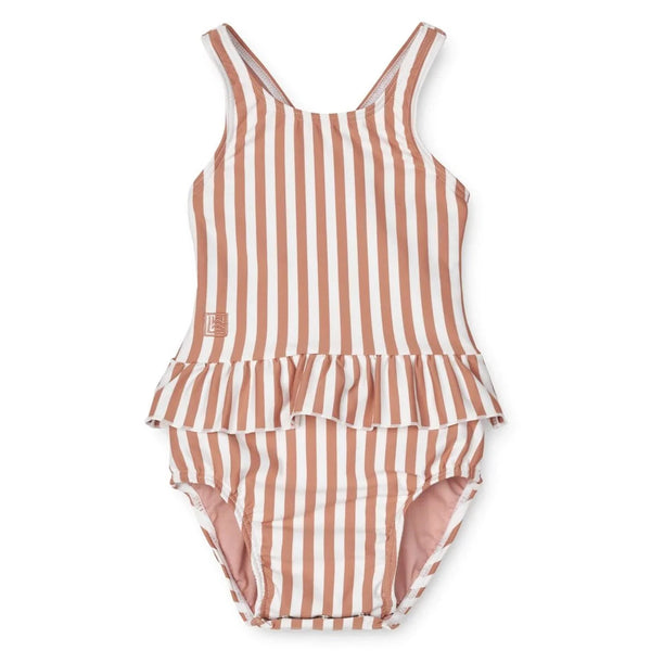 Amina Baby Printed Swimsuit - Tuscany rose / Creme de la Creme