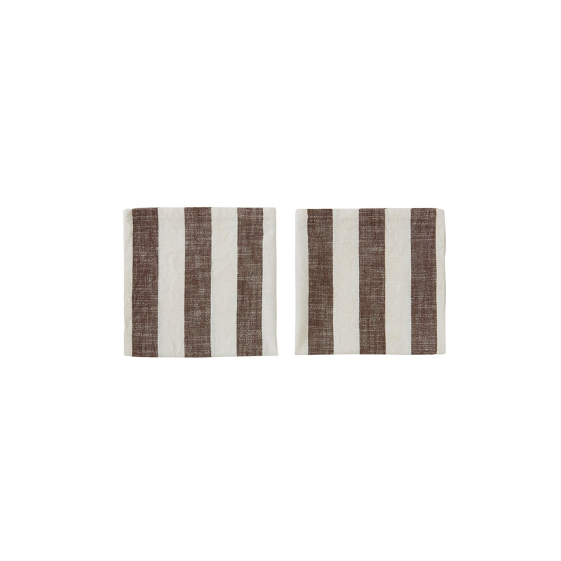 Striped Napkin - Pack of 2 - Choko