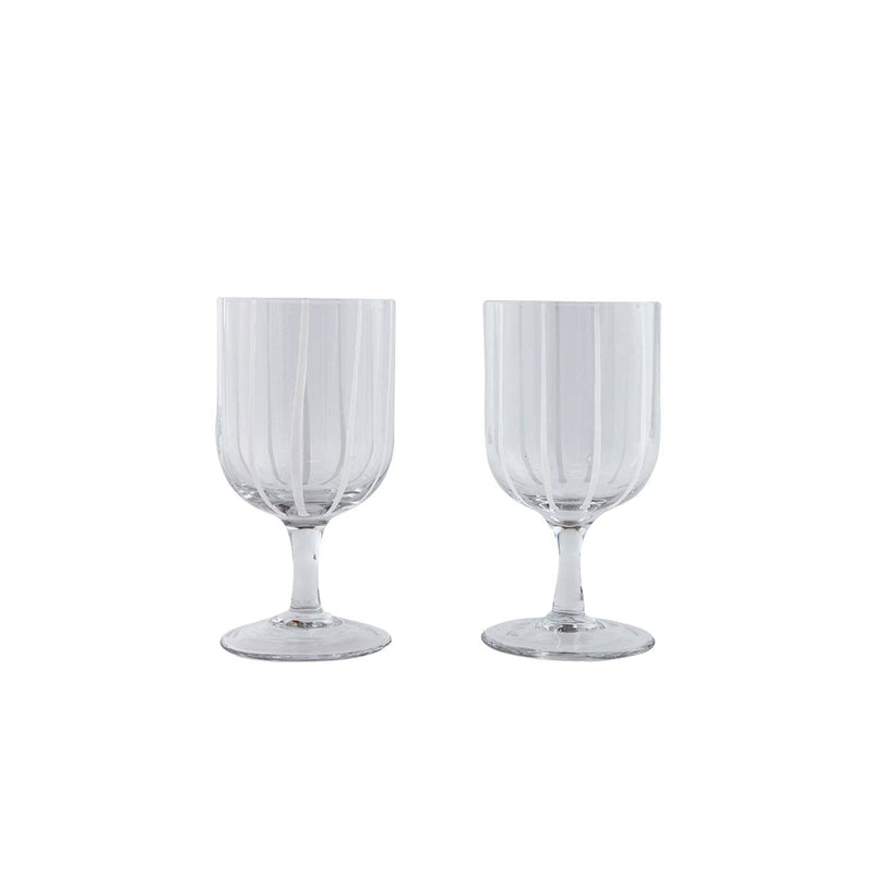 Mizu Wine Glass - 2 Pieces Set - Clear
