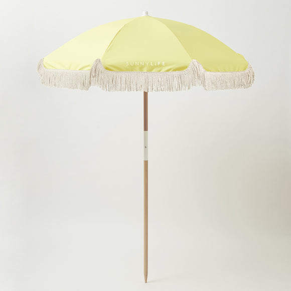 Luxe Beach Umbrella - Limoncello