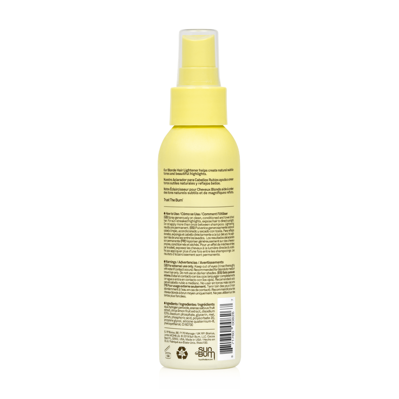 Sun Bum Blonde Hair Lightener