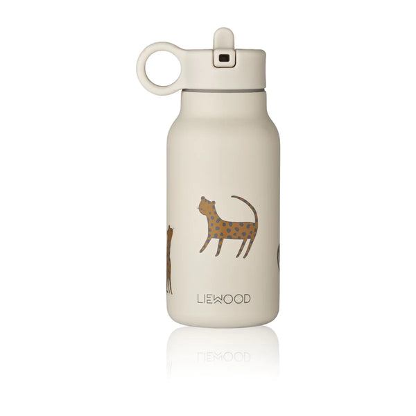 Falk Water Bottle 250ml, Leopard / Sandy