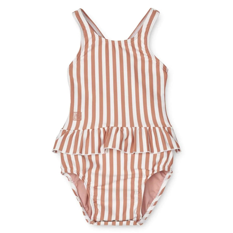 Amina Baby Printed Swimsuit - Tuscany rose / Creme de la Creme