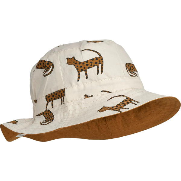 Sander Reversible Sun Hat - Leopard / Sandy