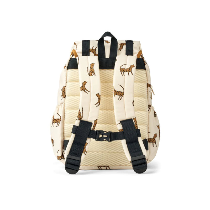 Helena School Bag - Leopard / Sandy