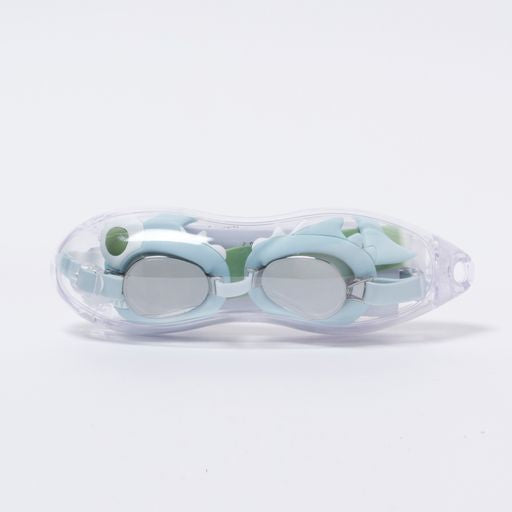 Mini Swim Goggles - Shark Tribe Khaki