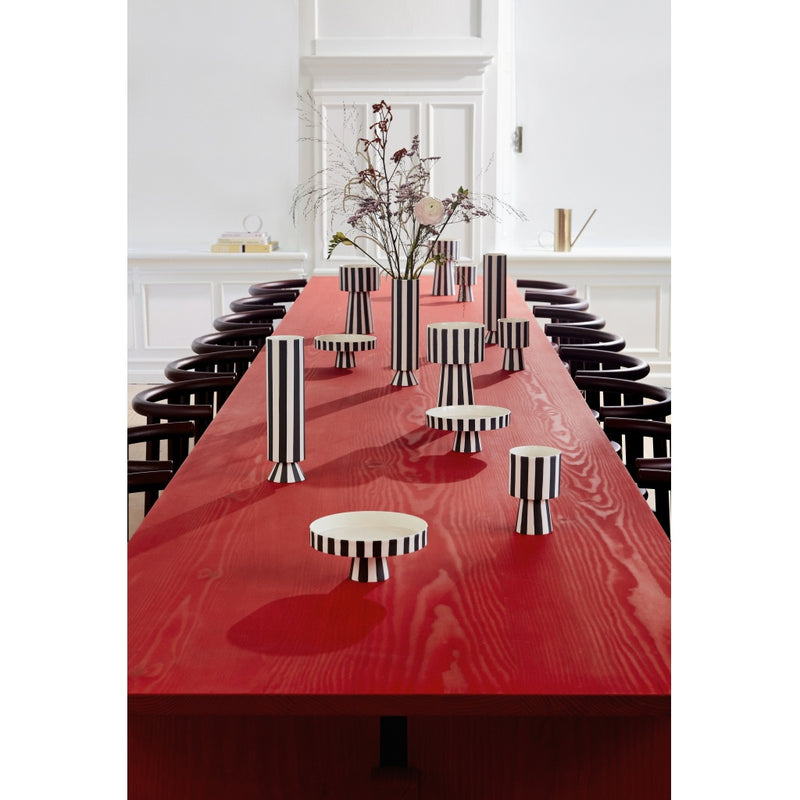 Toppu Tray - White / Black