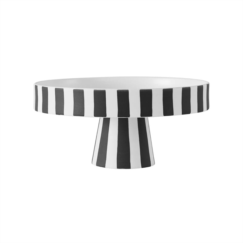 Toppu Tray - White / Black