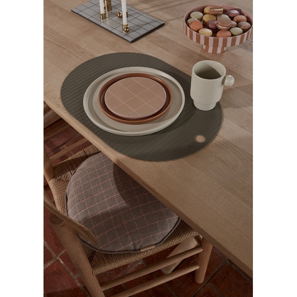 Ribbo Placemat 2-Pack - Olive