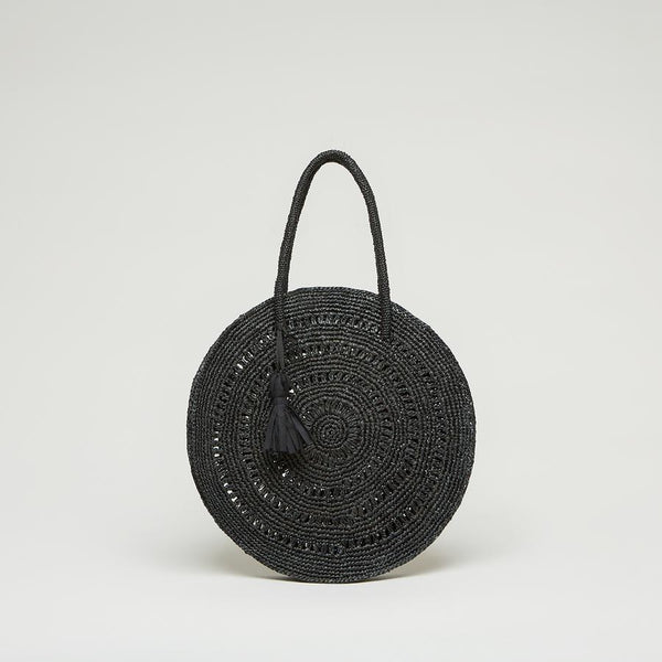 Cercle Medium Black Handbag