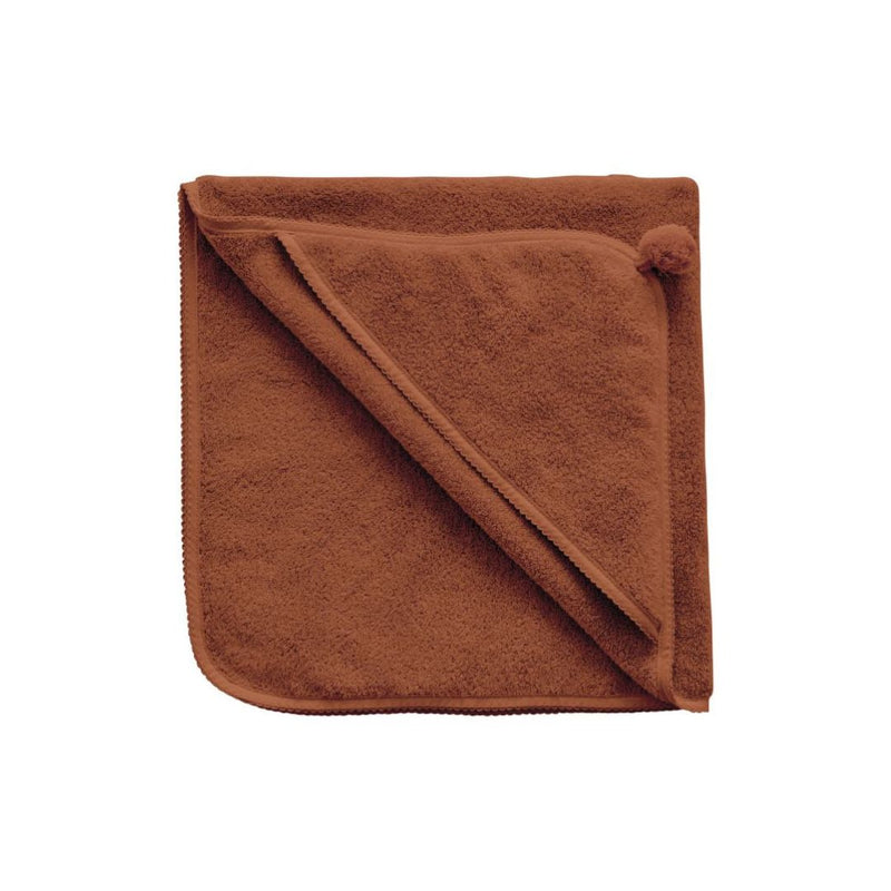 Terry Hooded Towel - Cinnamon