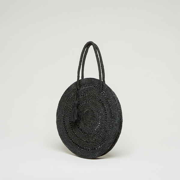 Cercle Medium Black Handbag