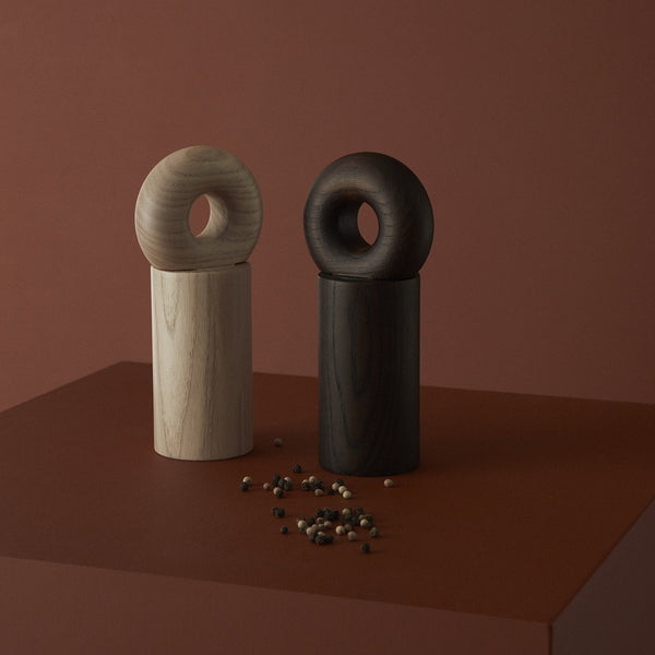 Hoop Mill Salt & Pepper Grinder - Dark