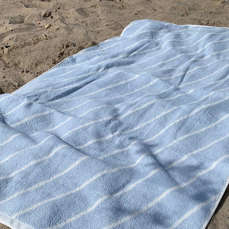 Raita Towel - 50x100cm - Cloud / Ice Blue
