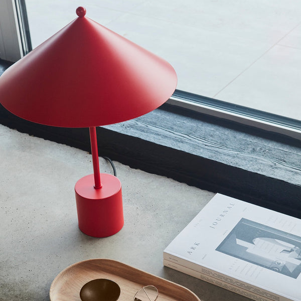 Table Lamp Kasa - Cherry Red