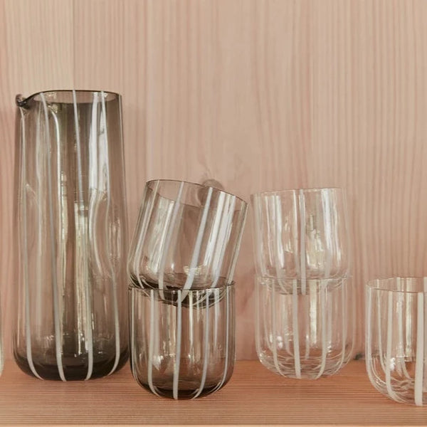 Mizu Glass - 2 Pieces Set - Grey