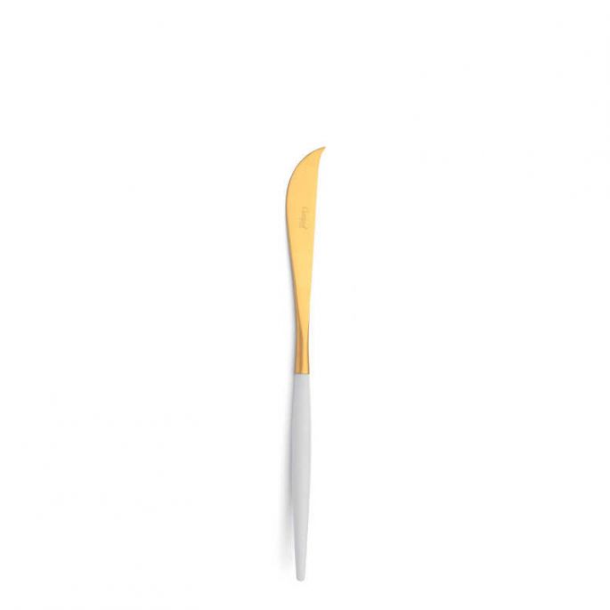 Gold White Cheese Knife