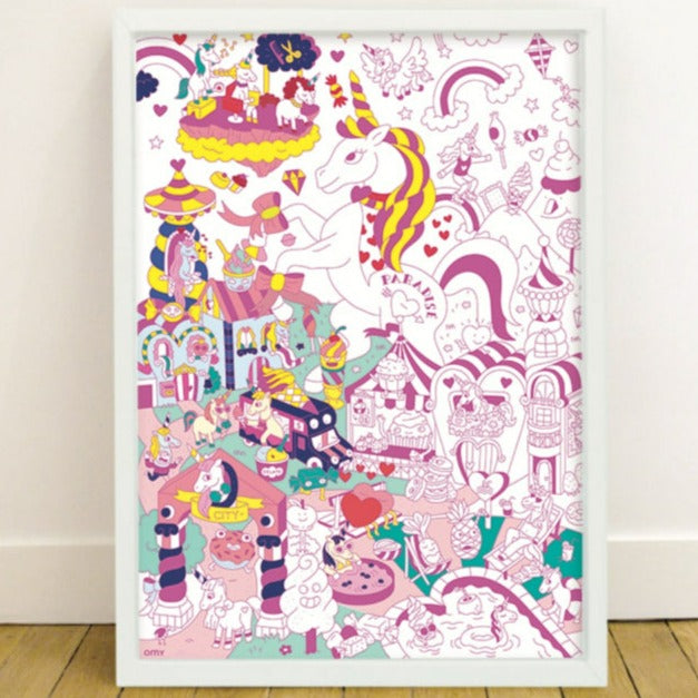 Lily - Giant Coloring Poster