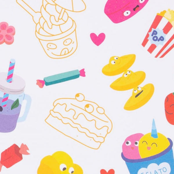 Cupcake - Notebook + Stickers