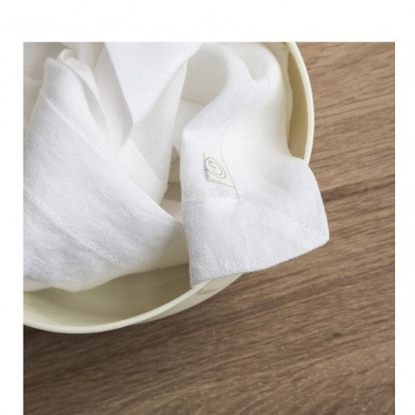 Washed Linen Napkin - Snow